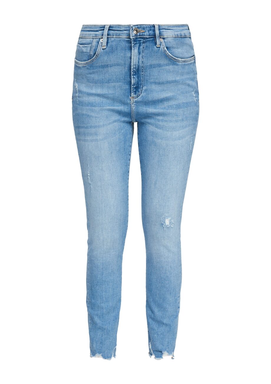 S. Oliver Damen-Jeans in Ankle-Länge