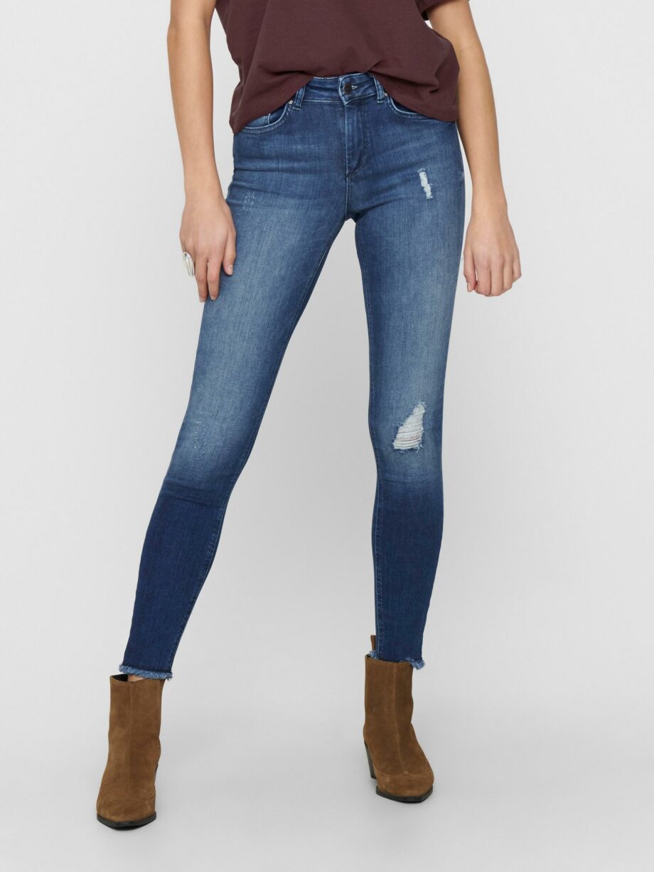 Only Damen Jeans Blush Ankle