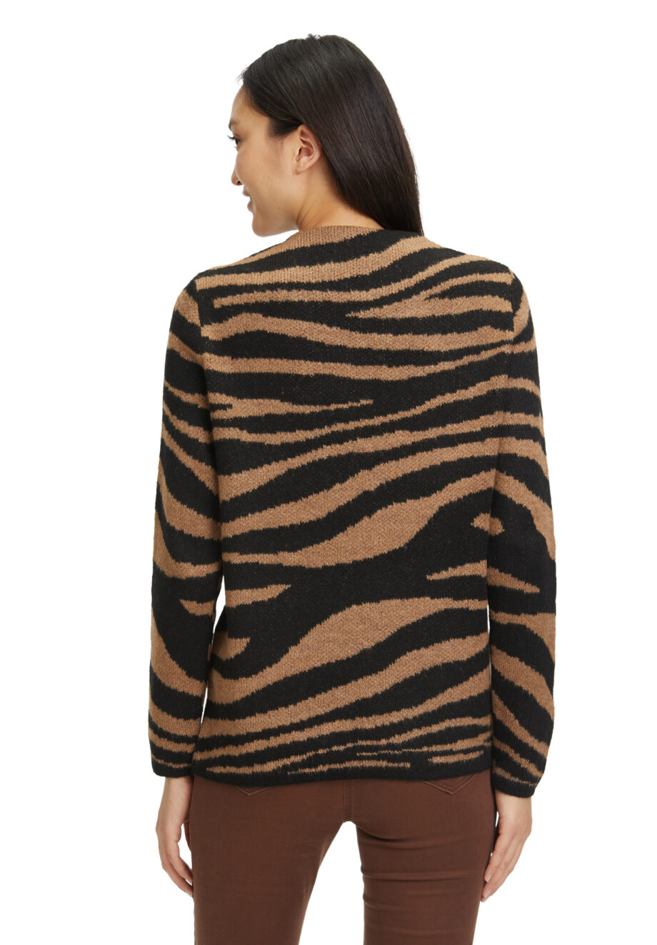 CARTOON Strickpullover mit Stehkragen