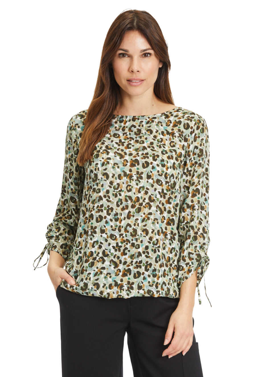 CARTOON Casual-Bluse mit Animal Print