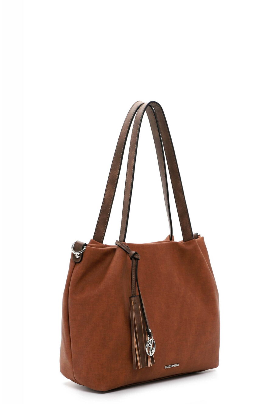 EMILY & NOAH Shopper Elke in Farbe cognac