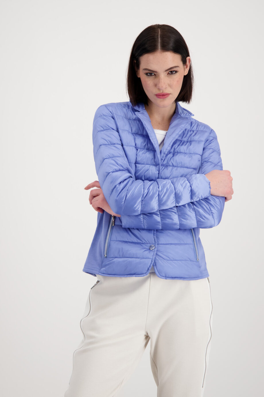 MONARI Leichte Steppjacke Damen mit Sweatstoff