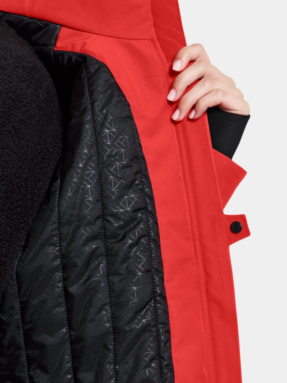 DIDRIKSONS Damen Funktionsjacke Jennie in rot