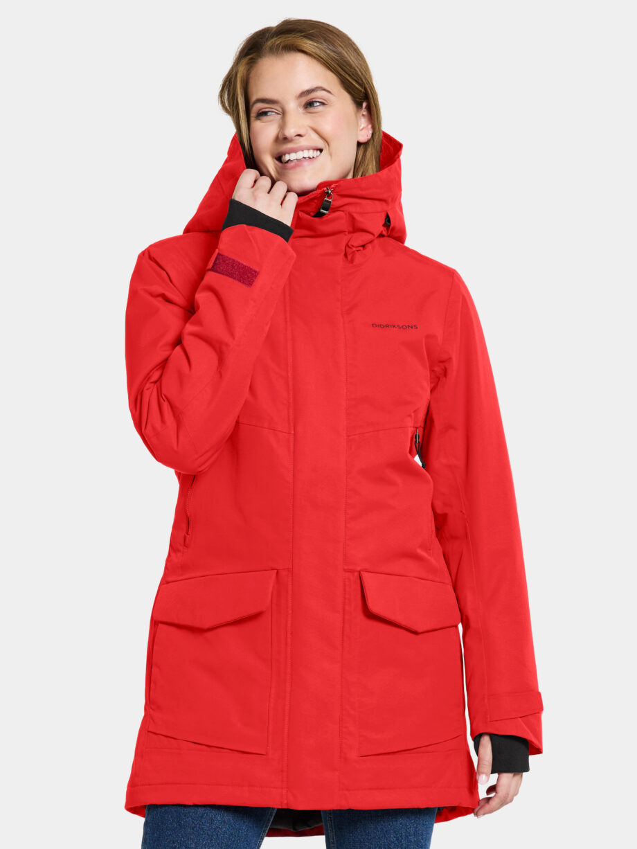 DIDRIKSONS Funktionsjacke FRIDA in rot