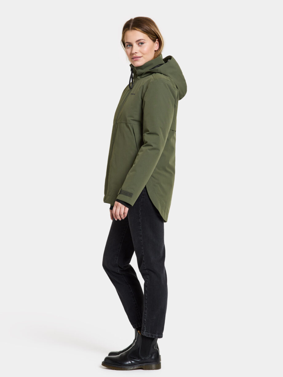 DIDRIKSONS Damen Funktionsjacke Jennie in deep green