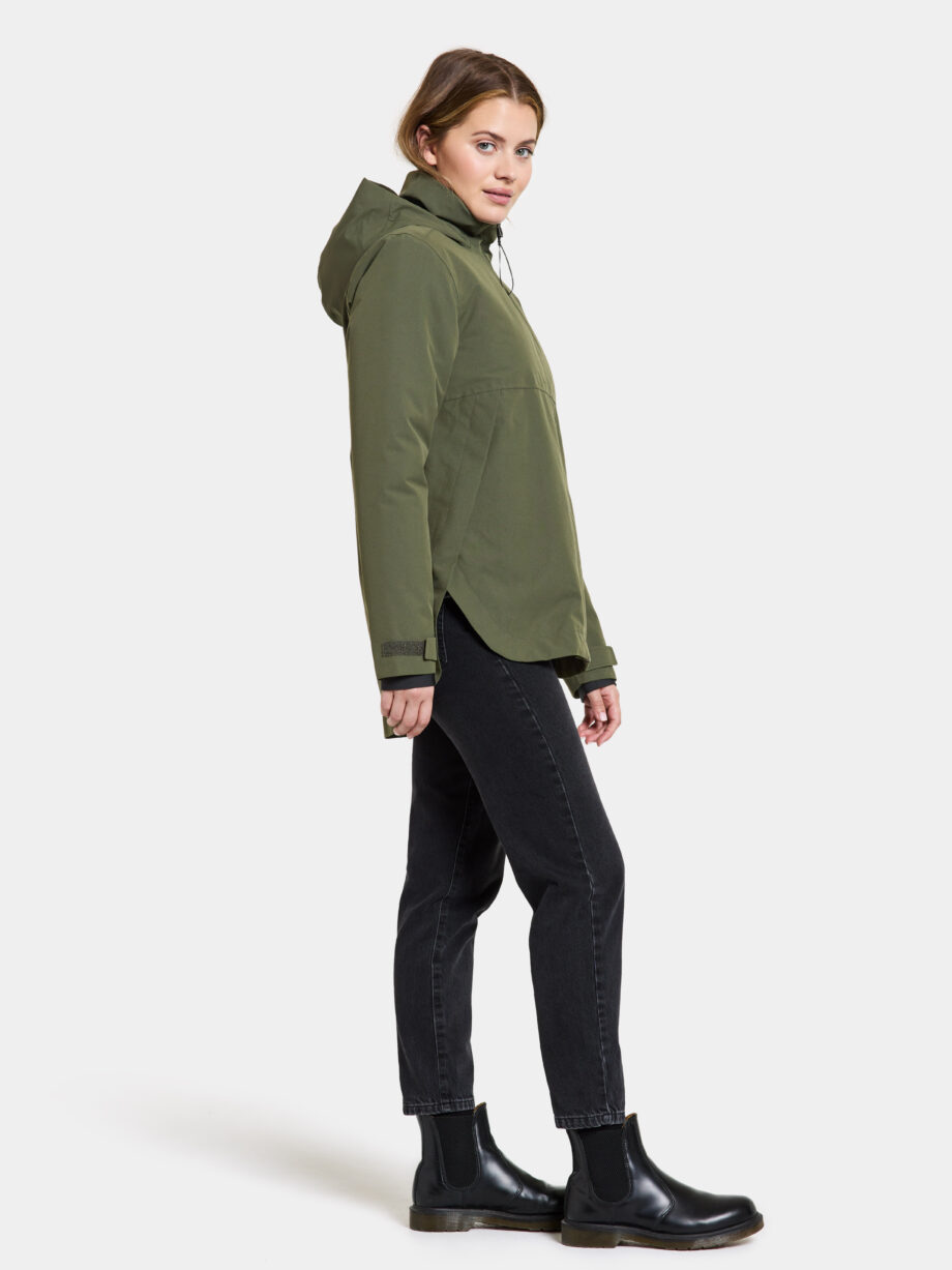 DIDRIKSONS Damen Funktionsjacke Jennie in deep green