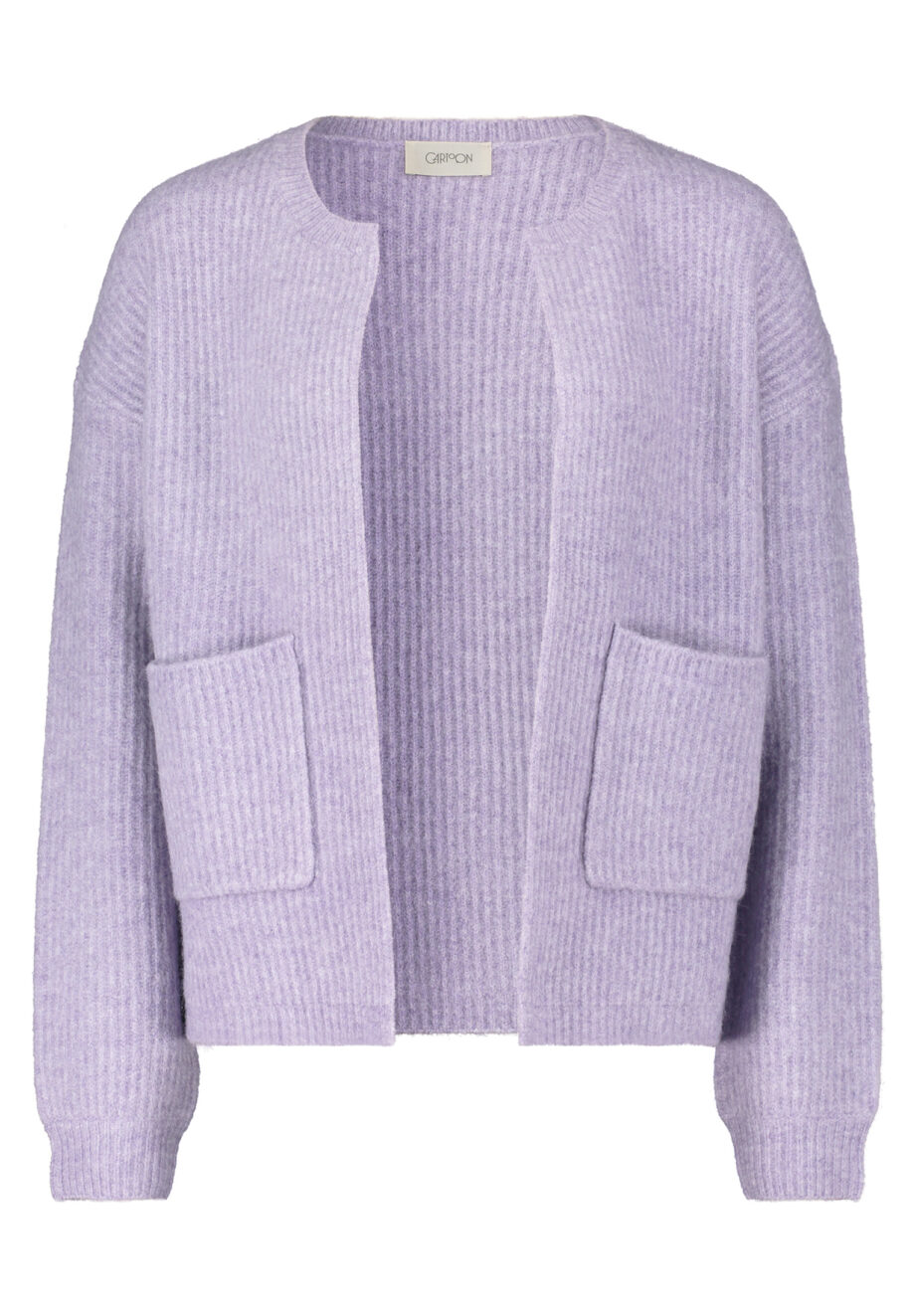 CARTOON Casual-Strickjacke in Violett