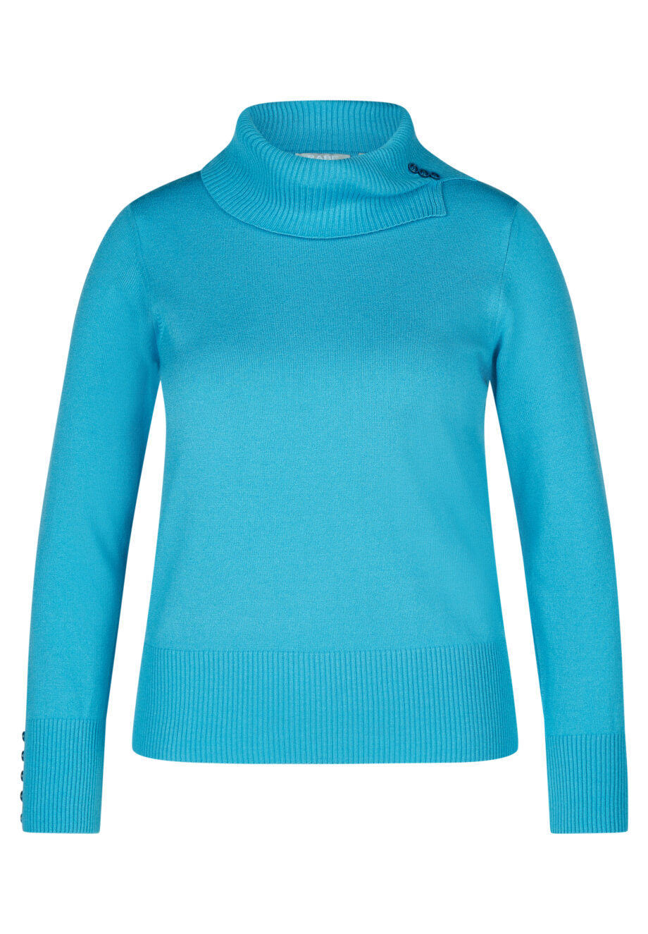 RABE Pullover mit Rollkragen Blue Romance