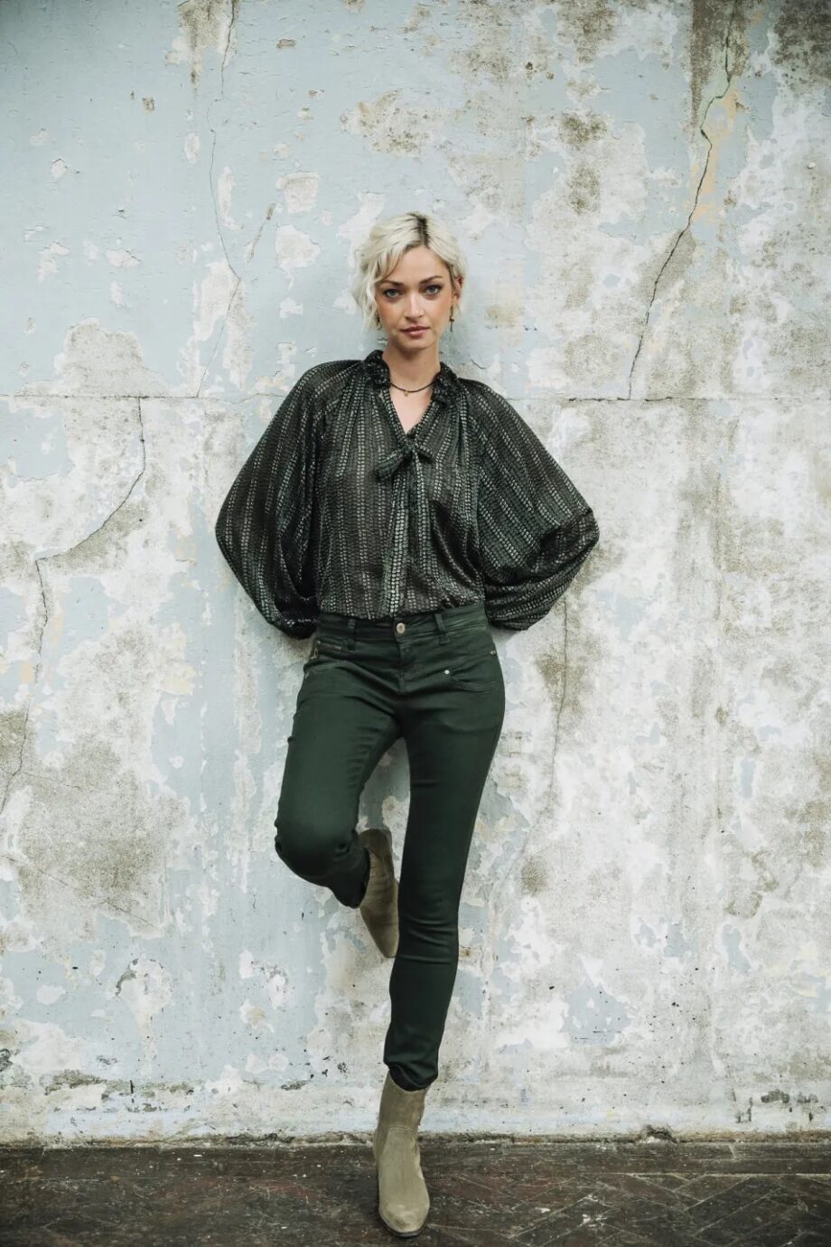 FREEMAN T. PORTER Damenjeans Alexa Slim New Magic Color Oil