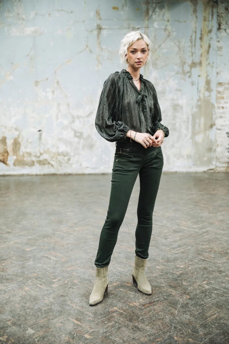 FREEMAN T. PORTER Damenjeans Alexa Slim New Magic Color Oil