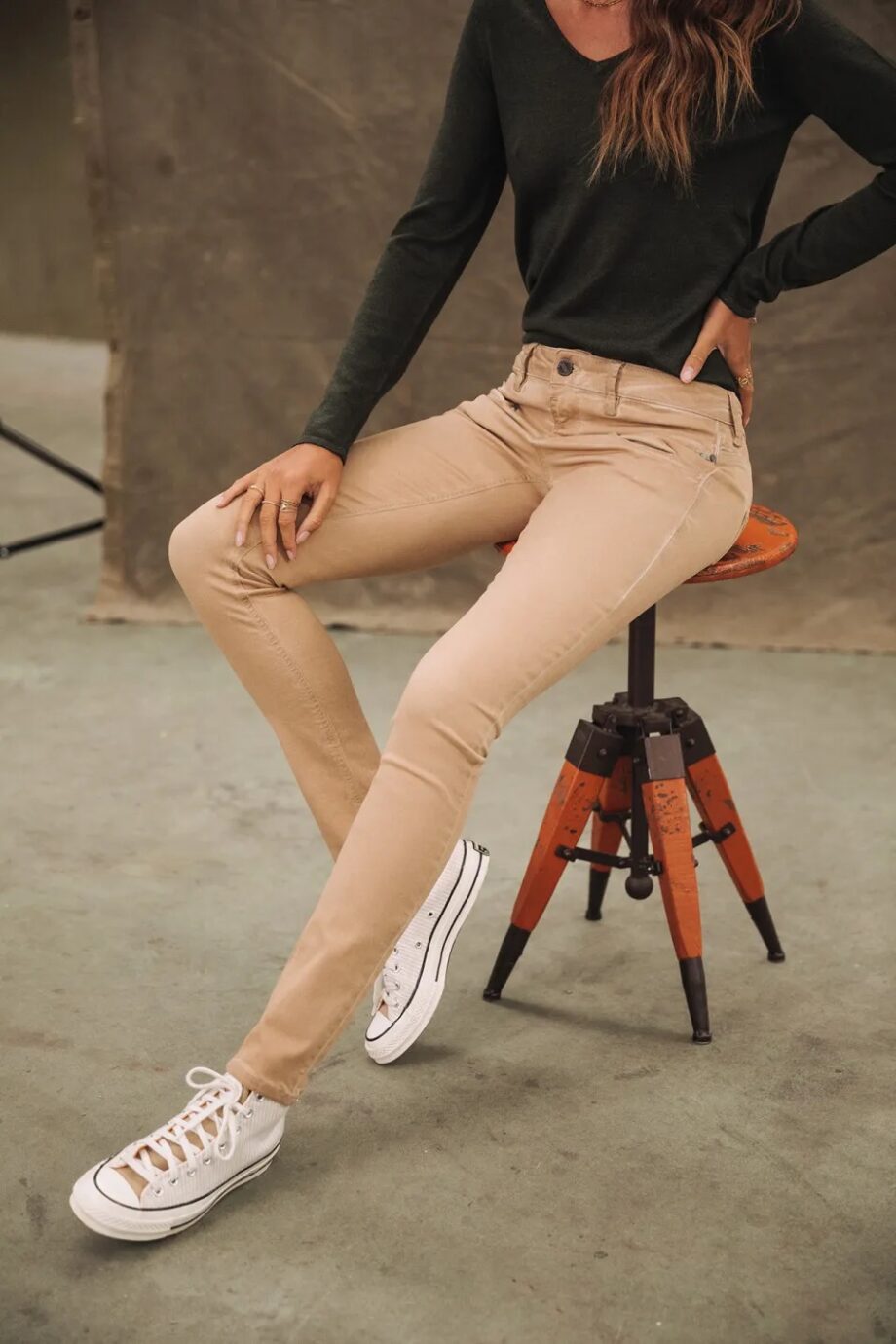FREEMAN T. PORTER Damenjeans Alexa Slim New Magic Color Oil