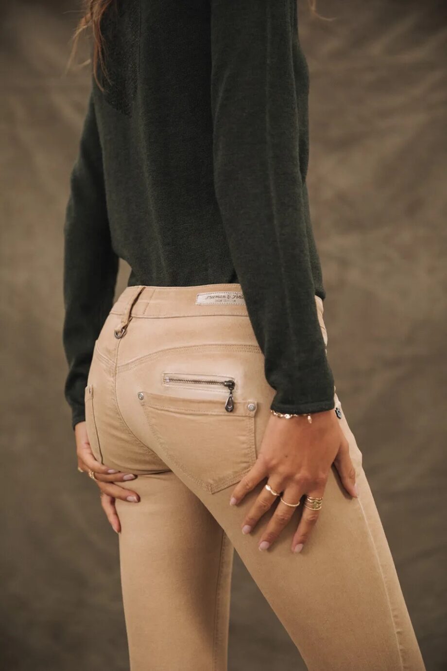 FREEMAN T. PORTER Damenjeans Alexa Slim New Magic Color Oil