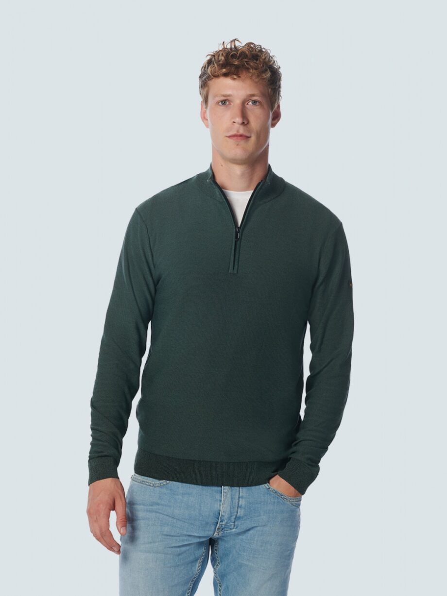 NO EXCESS Jacquard Pullover