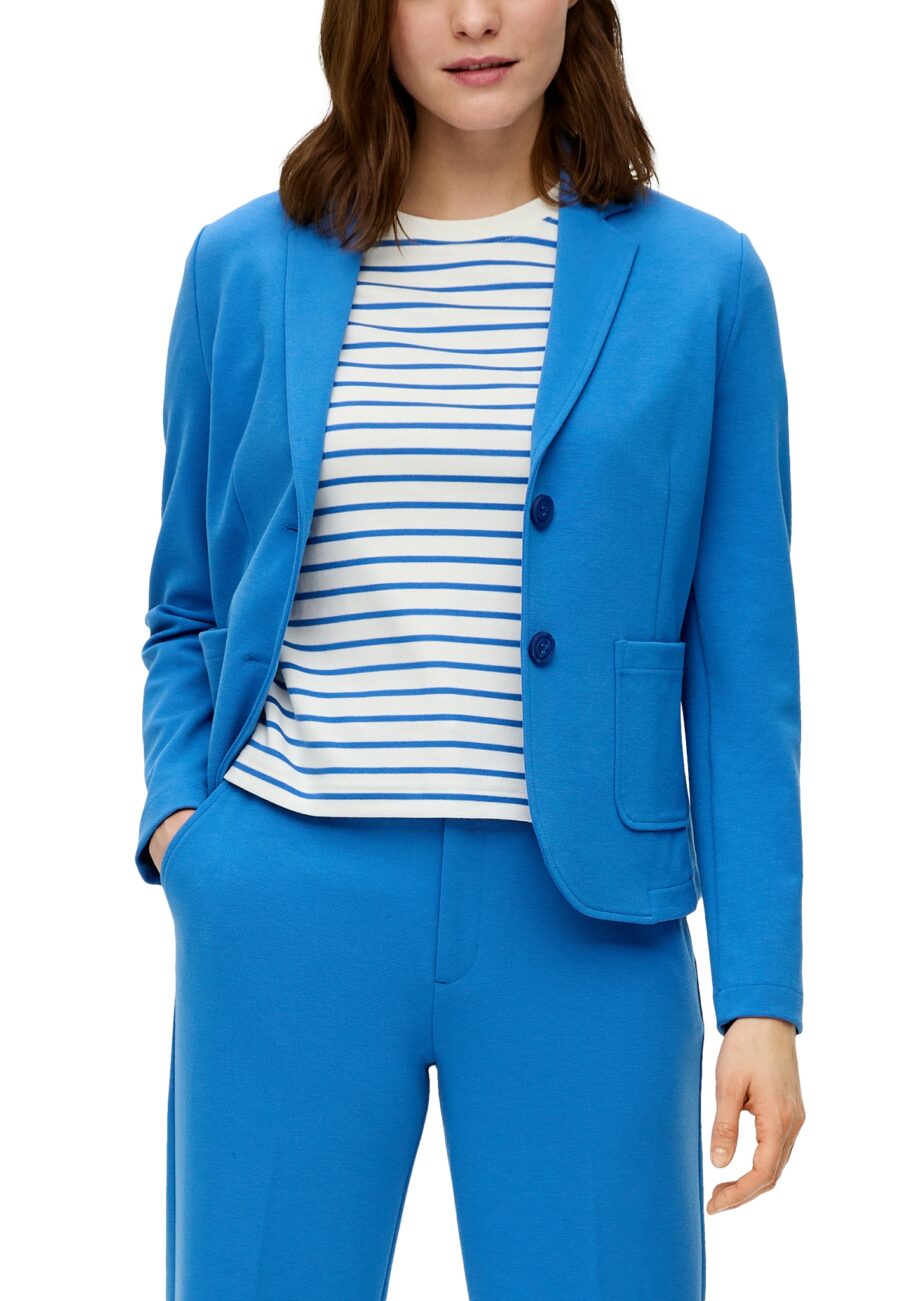 S. OLIVER Damen Jersey-Blazer