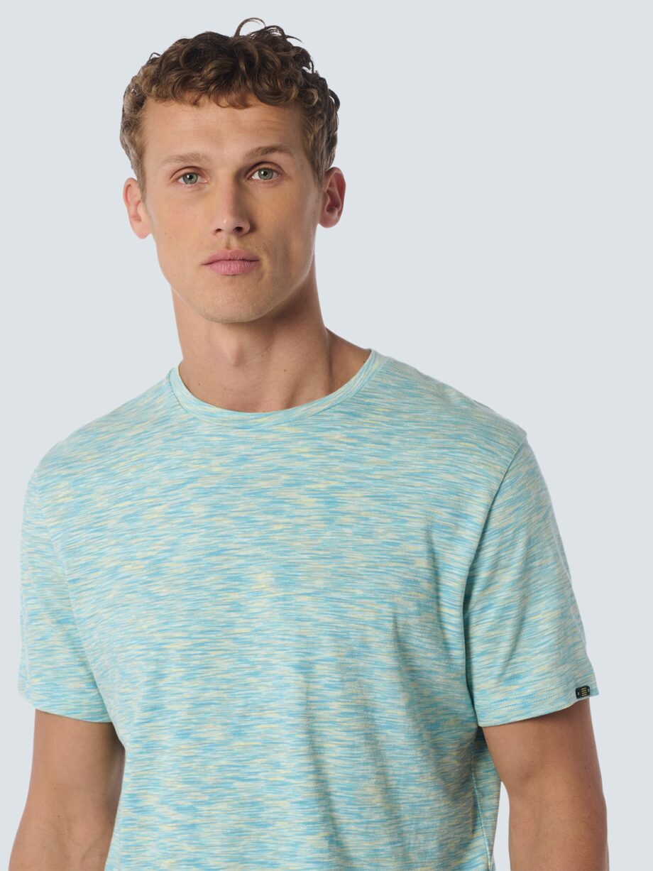 NO EXCESS T-Shirt in Multi-Color-Melange