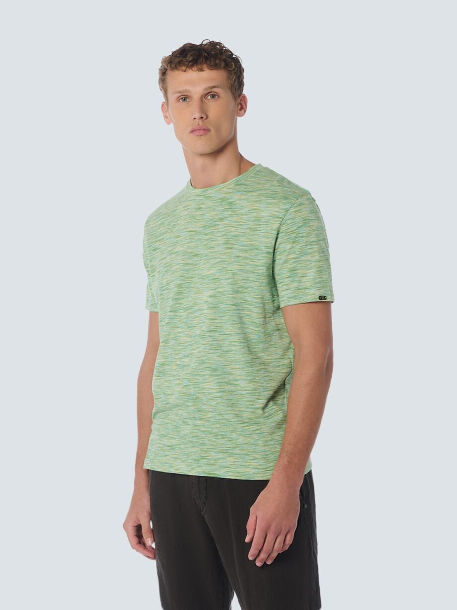 NO EXCESS T-Shirt in Multi-Color-Melange