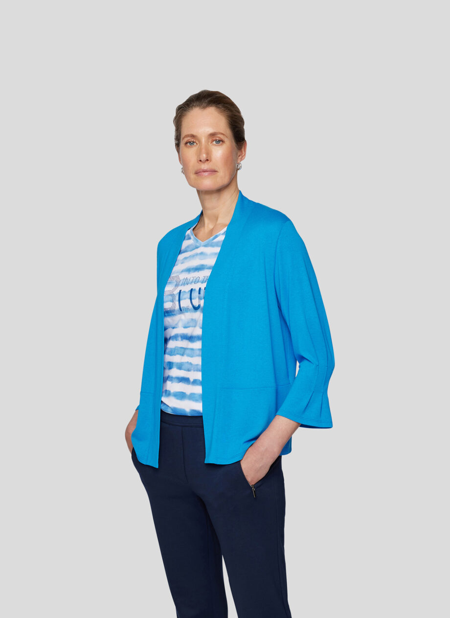 RABE Leichte Strickjacke mit in Oceanblue