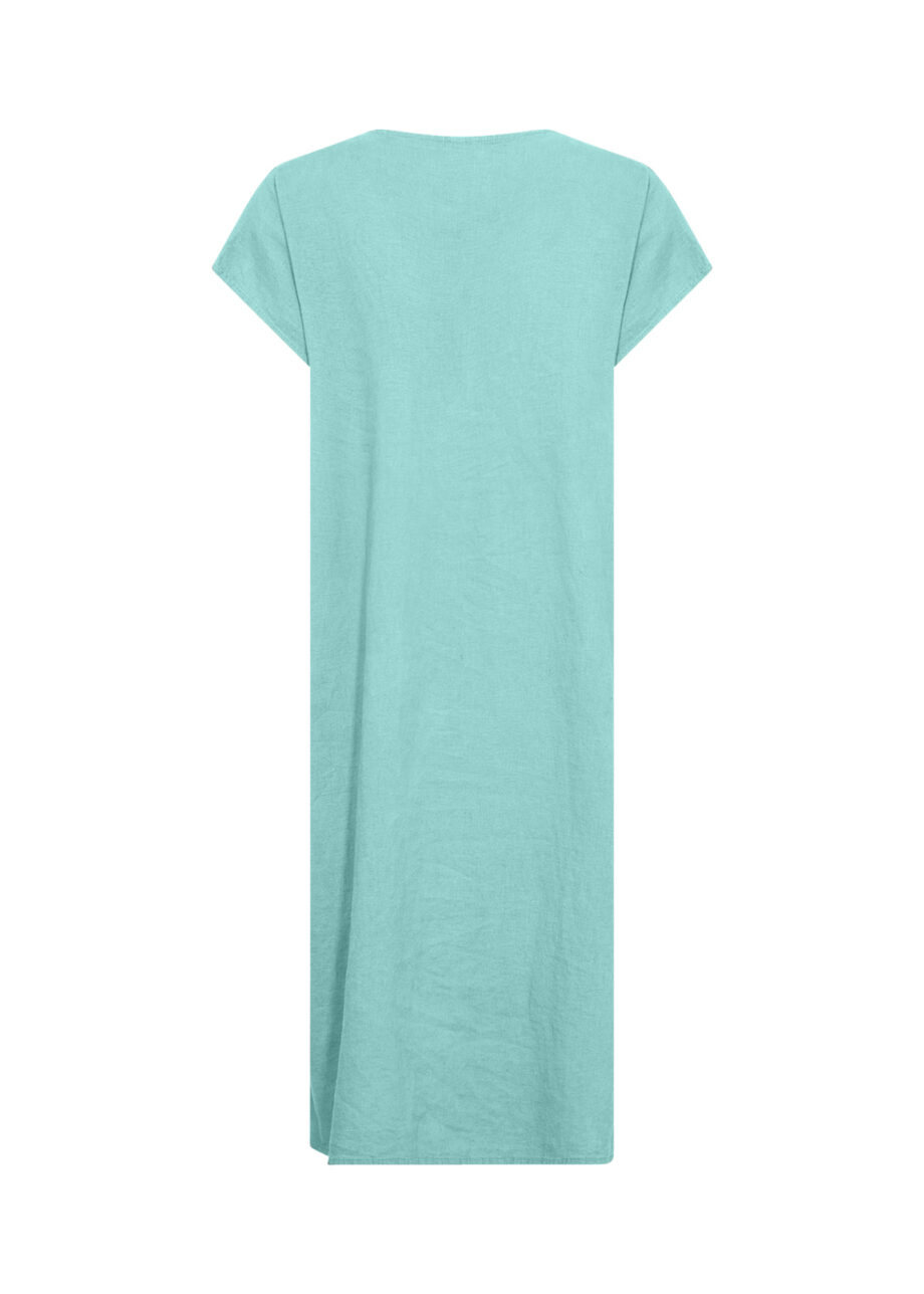 SOYACONCEPT Damen Leinenkleid Ina in Aqua