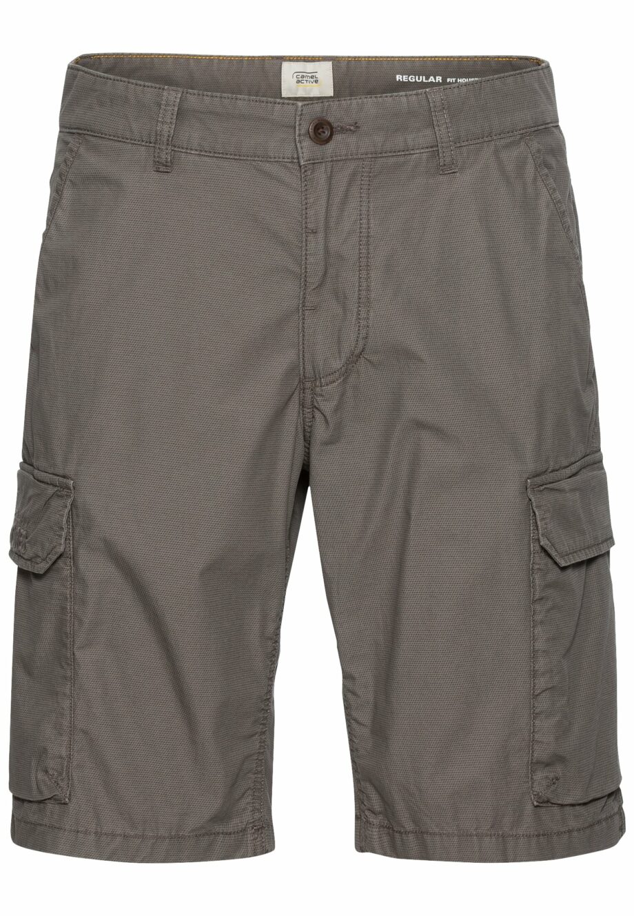 CAMEL ACTIVE Herren Regular Fit Cargo Shorts mit Minimal Print in verschiedenen Farben - Grau, Dunkelblau, Grün