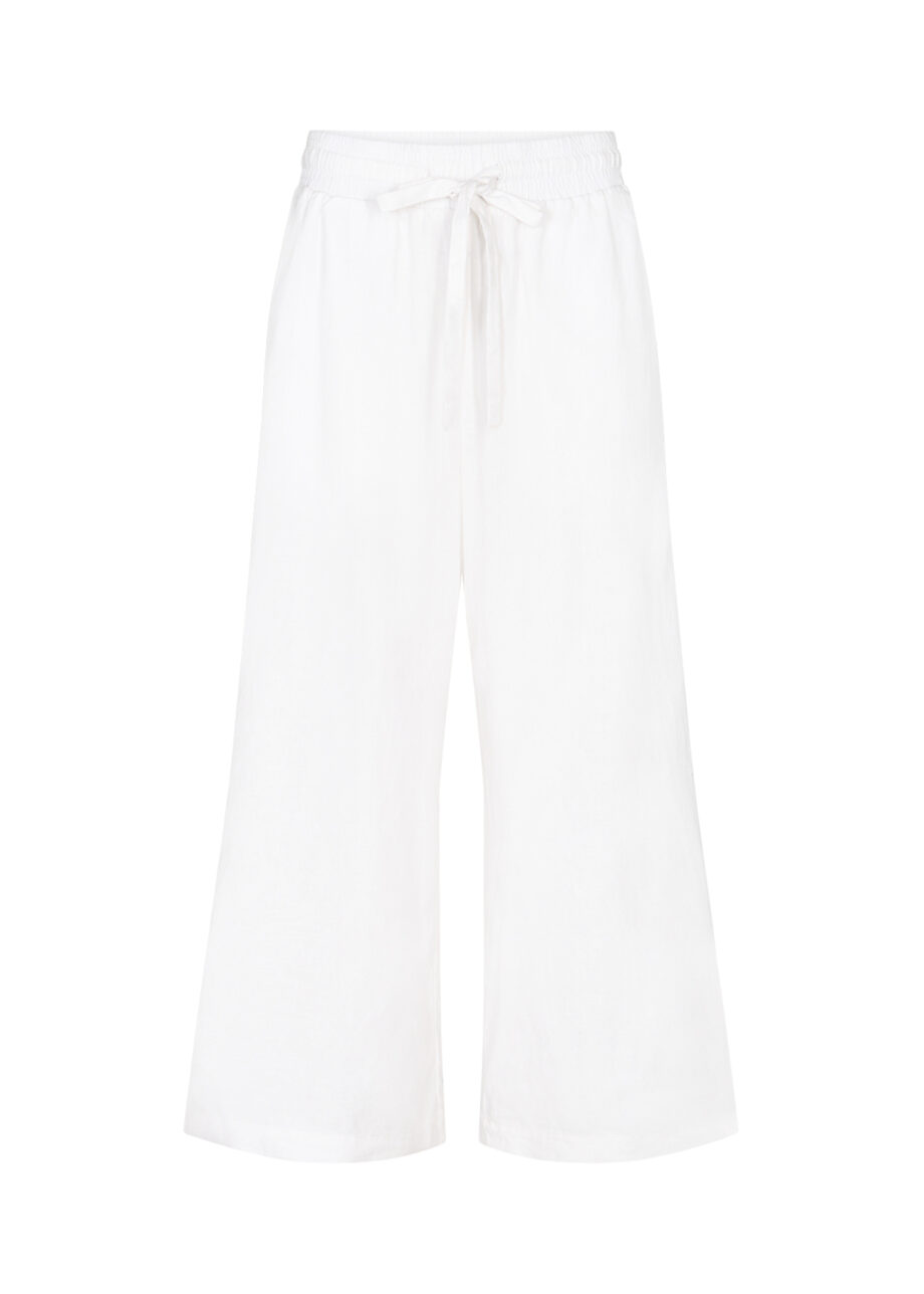 SOYACONCEPT Leinenhose SC-INA in Schwarz, Weiß oder Beige