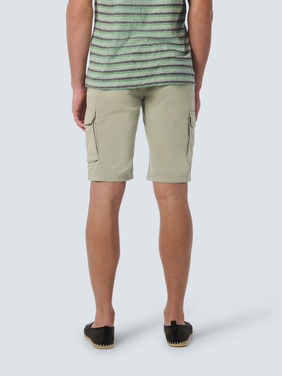 NO EXCESS Herren Cargoshorts in Grün - smoke