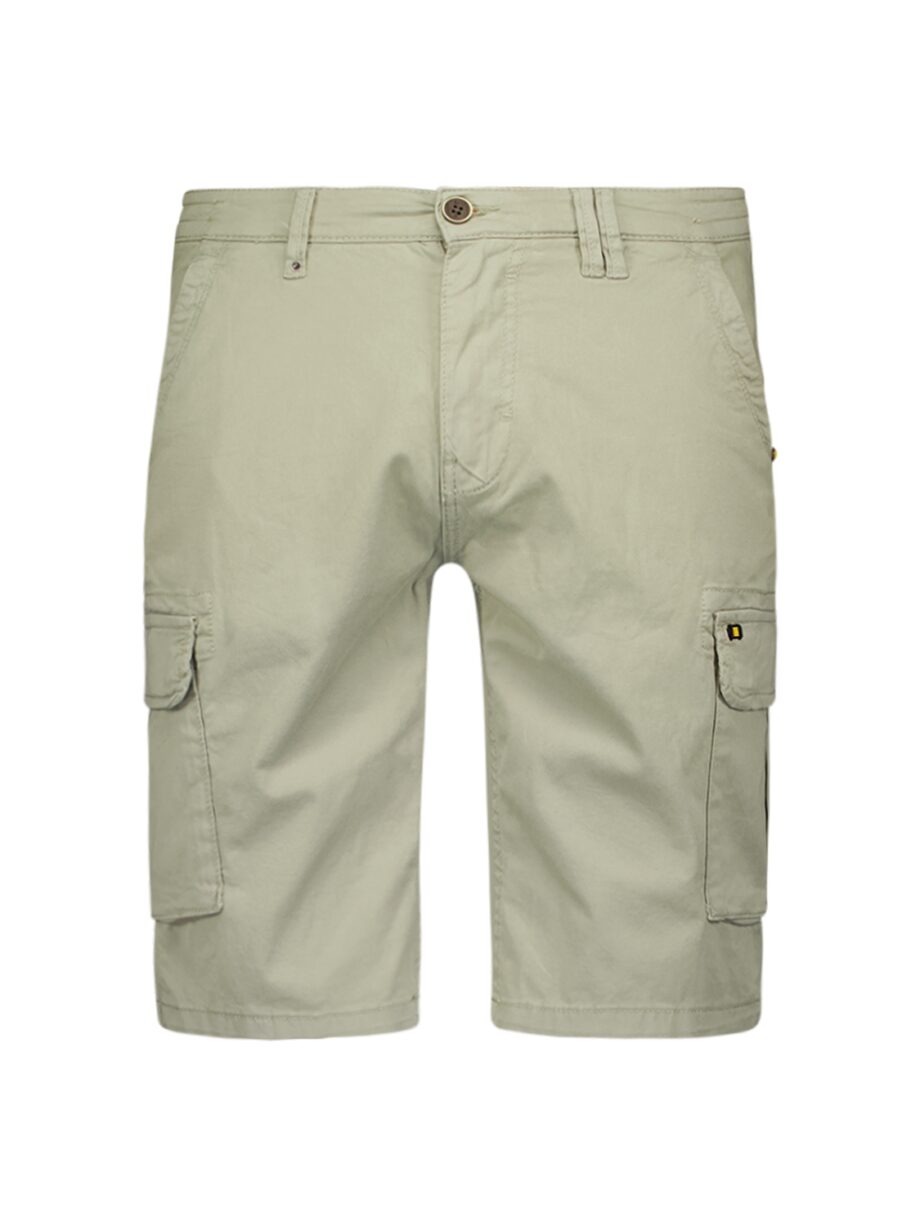 NO EXCESS Herren Cargoshorts in Grün - smoke