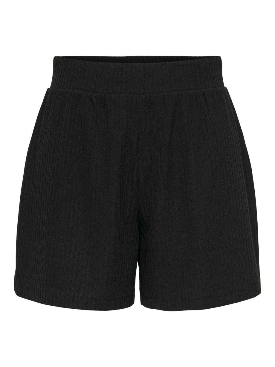 ONLY Damen Shorts lässig in Grün und Schwarz - mermaid, black