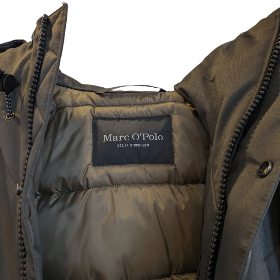 MARCO POLO Herren Puffer-Parka in Dunkelgrau - broken graphite