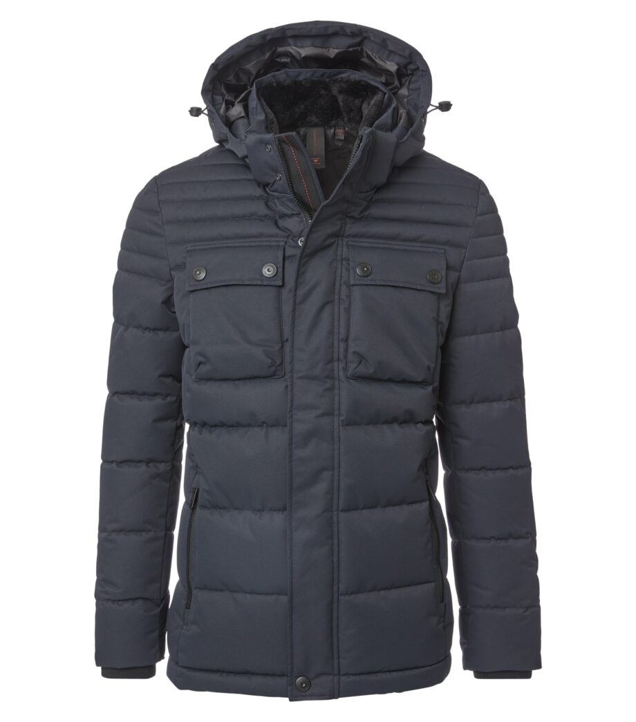 CASAMODA Herren  Winter-Steppjacke mit Kapuze WINTERSALE