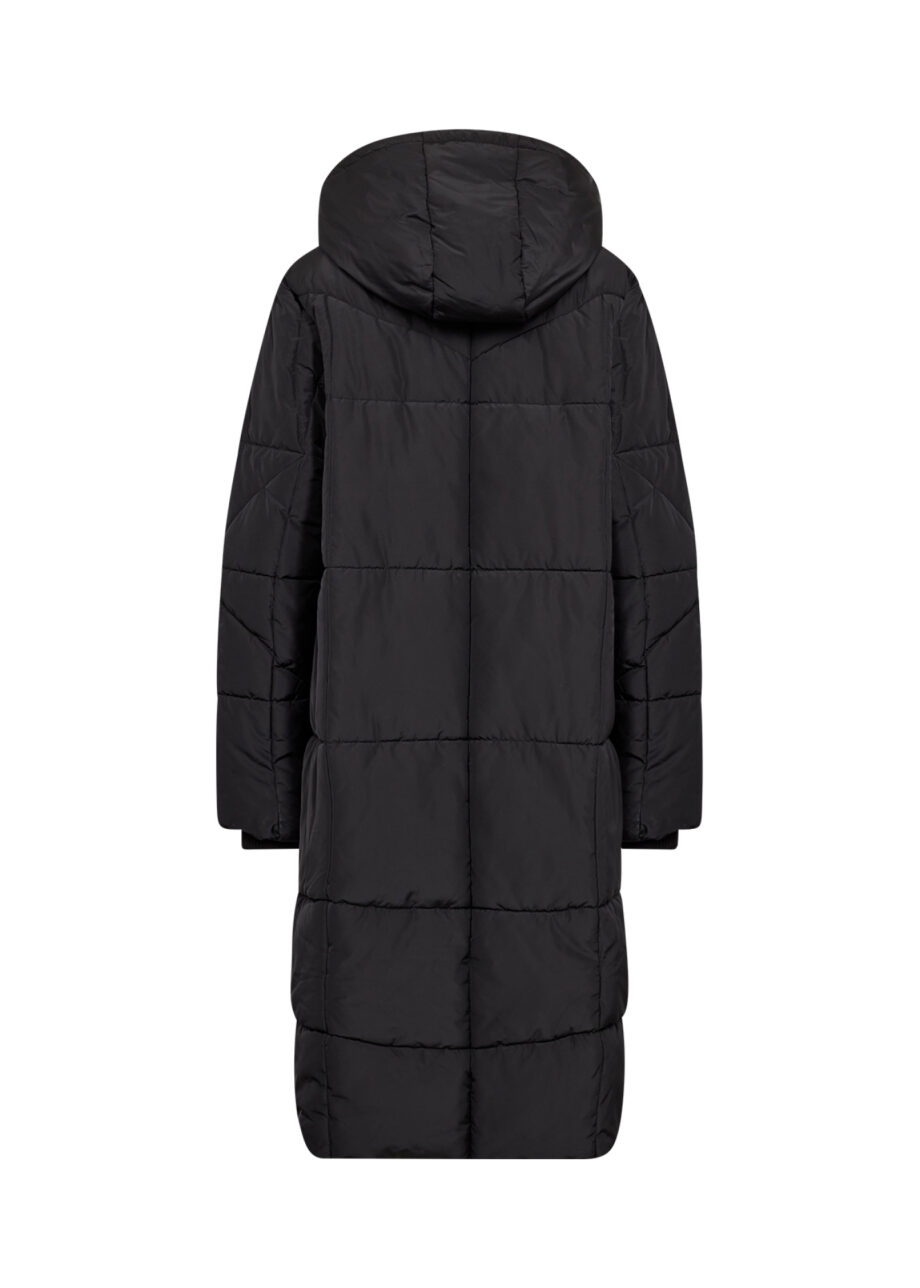 SOYACONCEPT Damen Steppmantel Nina in schwarz WINTERSALE