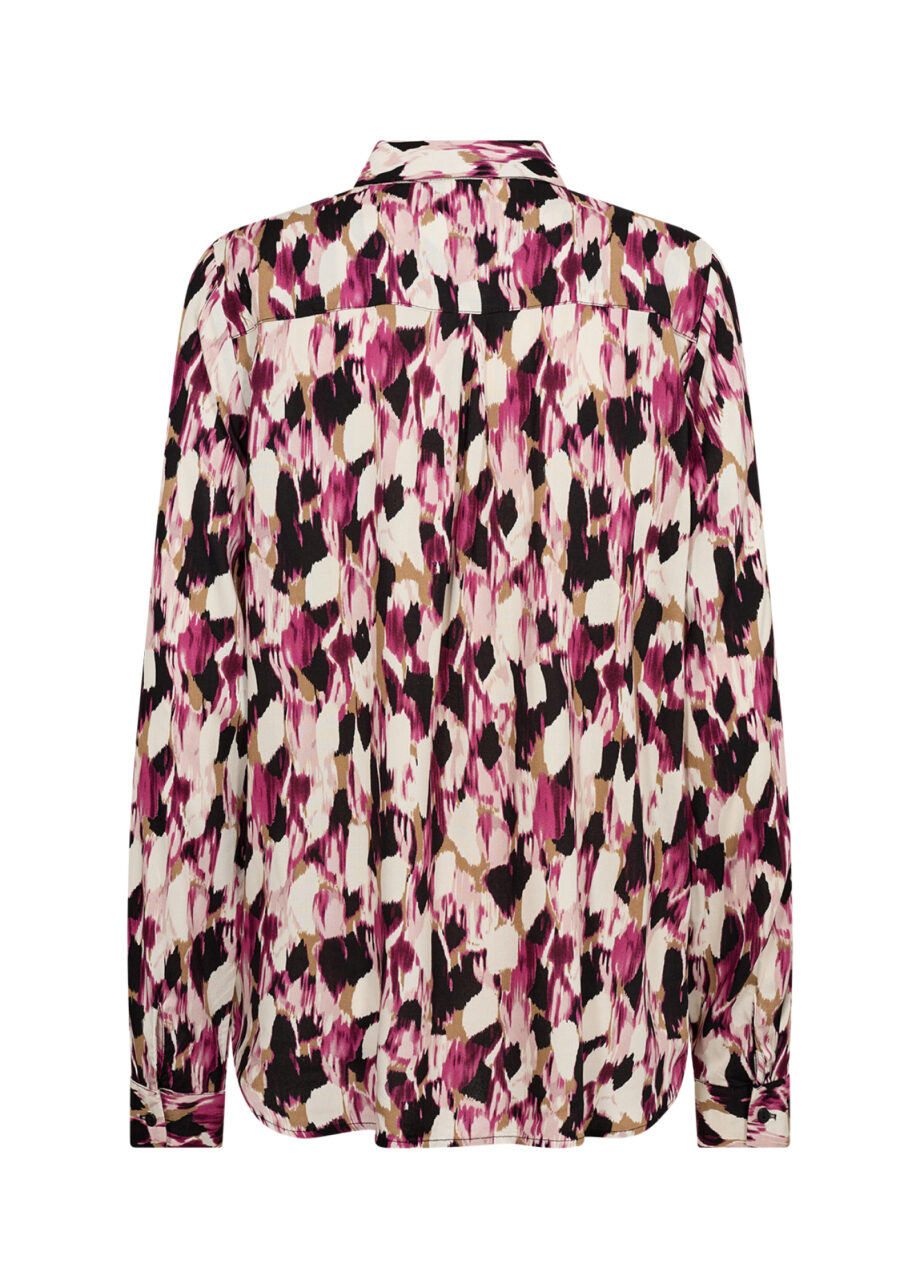 SOYACONCEPT Damenbluse mit Print SC-NANNA 1 in Fuchsia