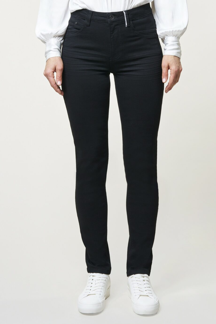 BLUE FIRE Damenjeans Nancy slim - black