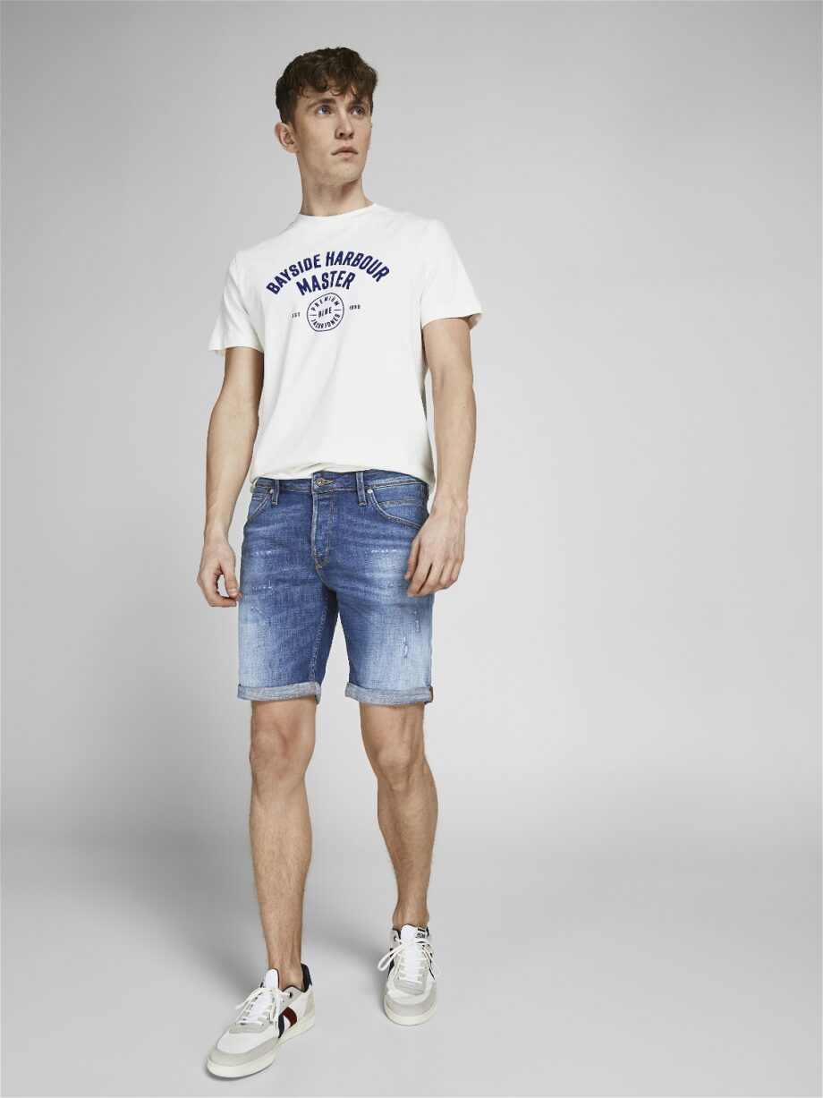 JACK&JONES Jeansshort JJIRICK JJFOX SHORTS GE 324 SN