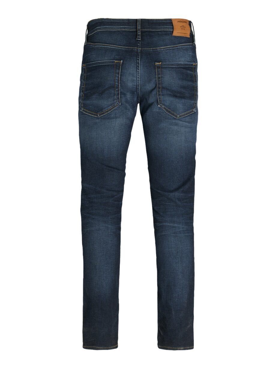 JACK&JONES Herren Hose Slim Fit in Blau - blue denim