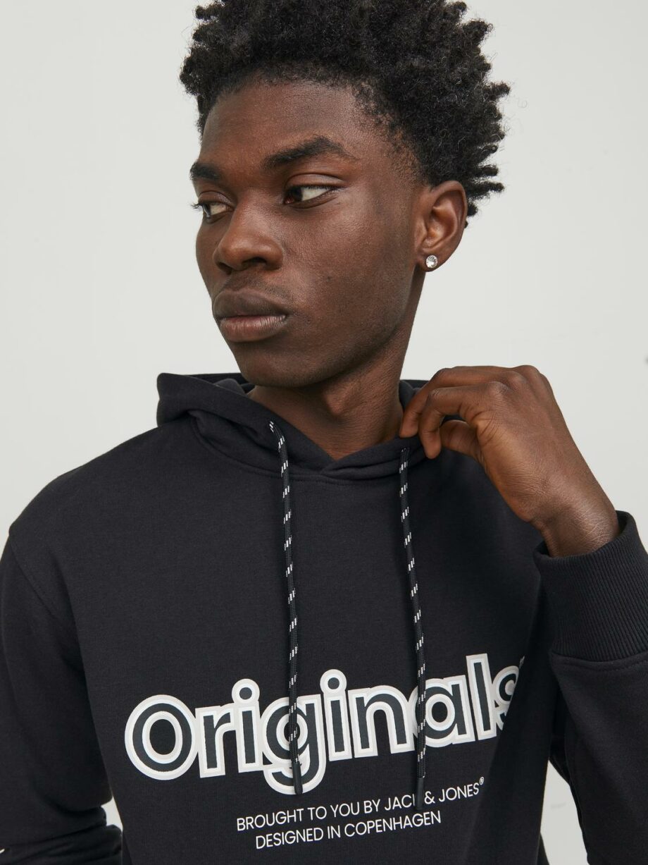 JACK&JONES Men Hoodie mit Print