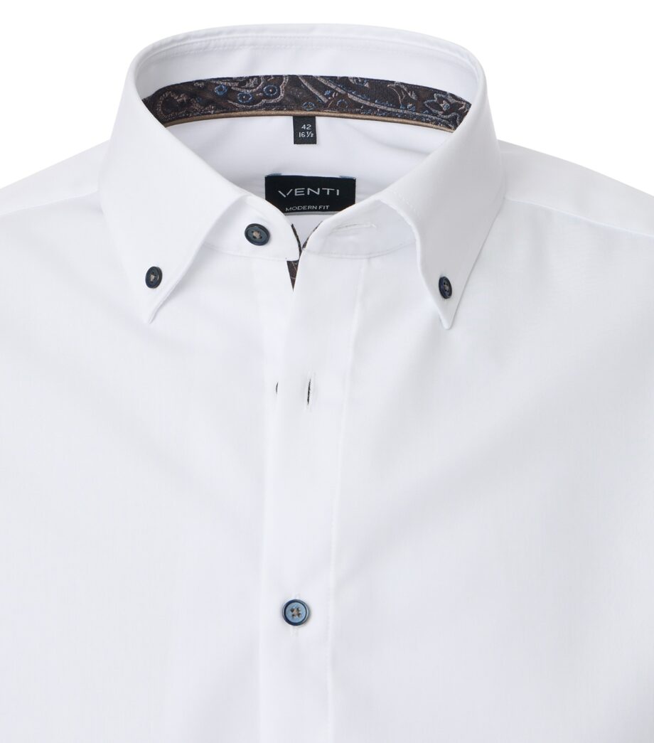 VENTI Herren Button-Down Hemd Modern Fit