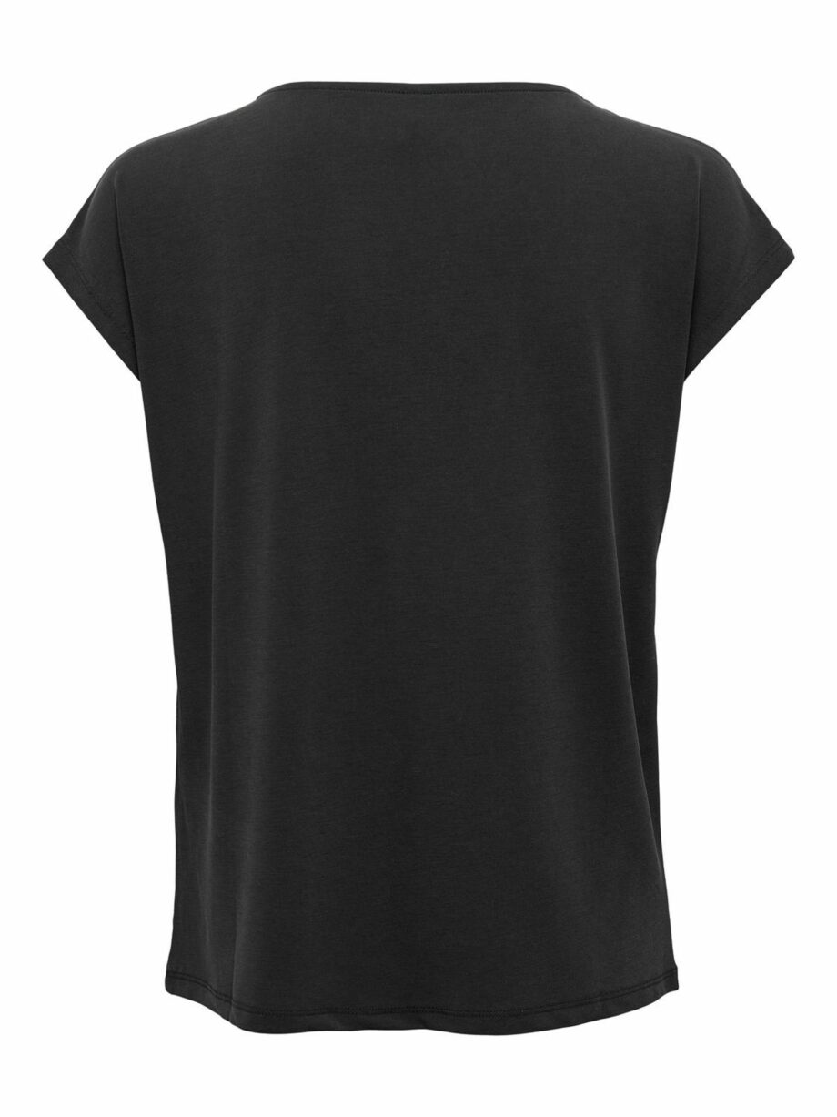 ONLY Damen T-Shirt mit V-Ausschnitt ONLFREE LIFE in Braun, Grün und Schwarz