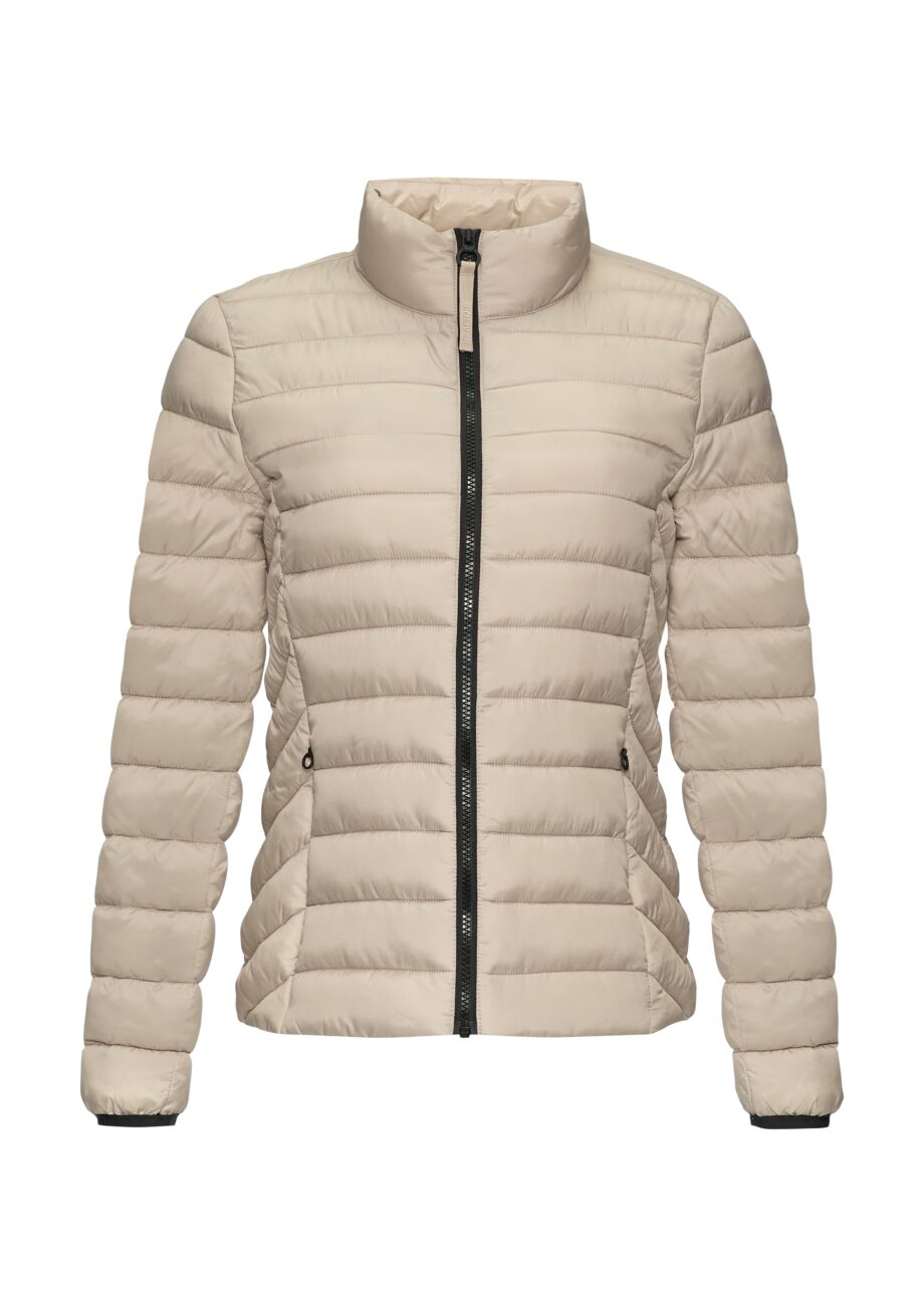 S. OLIVER Damen Leichte Steppjacke mit Stehkragen