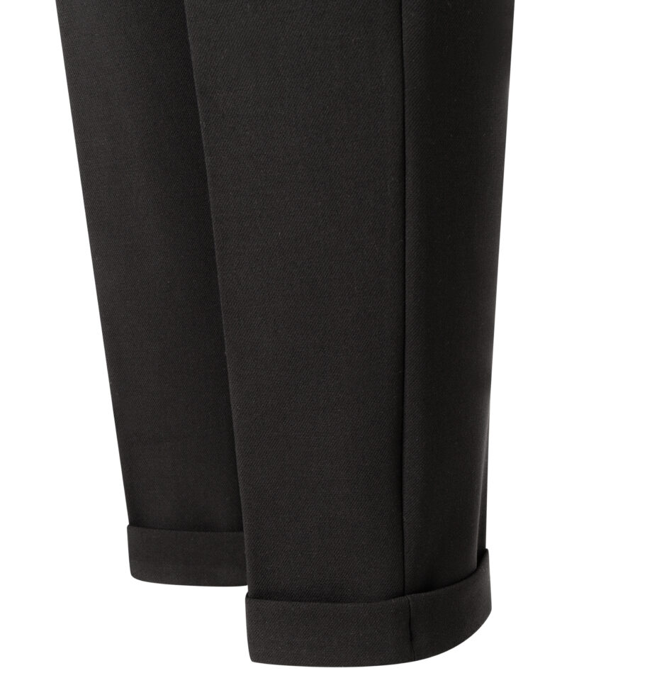 MAC Damenhose in Chino-Form schwarz