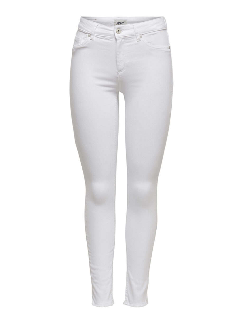 ONLY Damen Ankle-Jeans Blush weiß