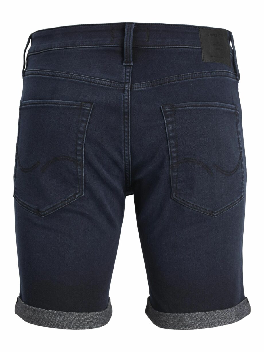 JACK&JONES Herren Jeans-Shorts Rick in Blau - dark blue denim