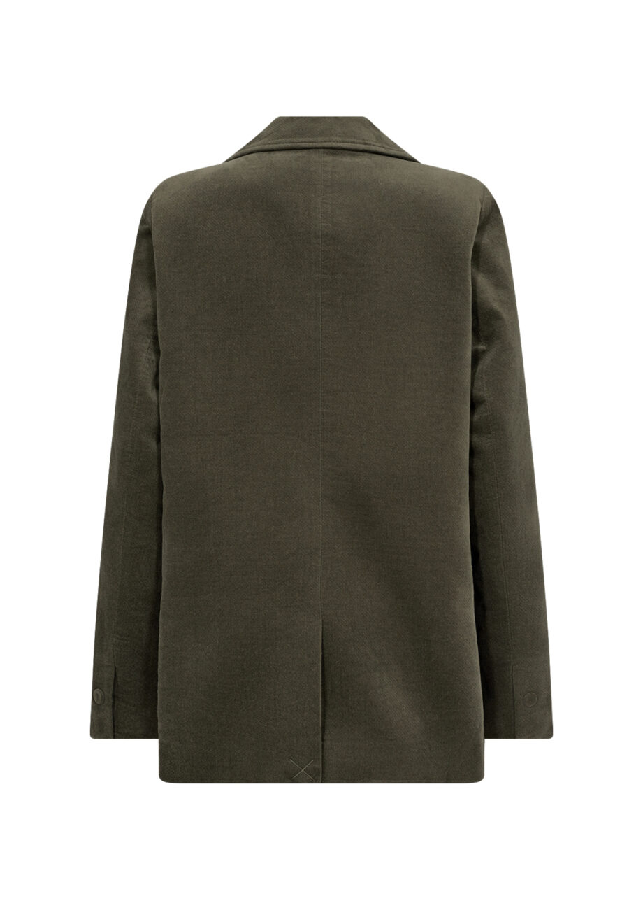 SOYACONCEPT Damen Blazer in dark olive Nabiha