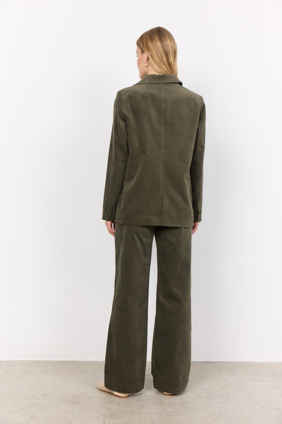 SOYACONCEPT Damen Blazer in dark olive Nabiha