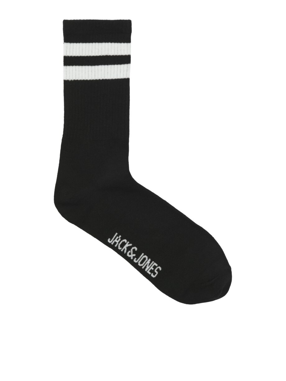 JACK&JONES Herren Sportsocken in Schwarz und Weiß