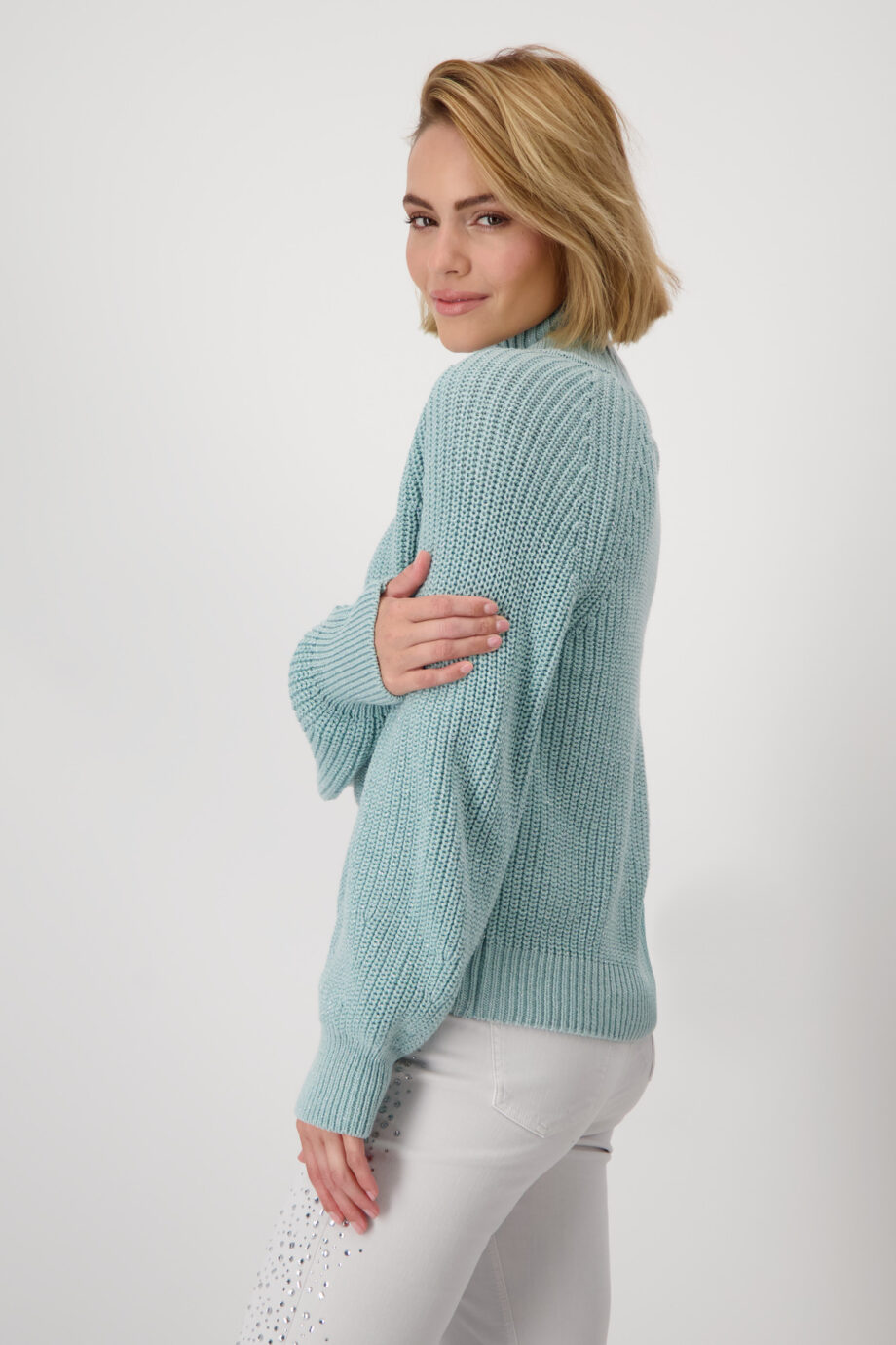 MONARI Damen Pullover mit Lurex