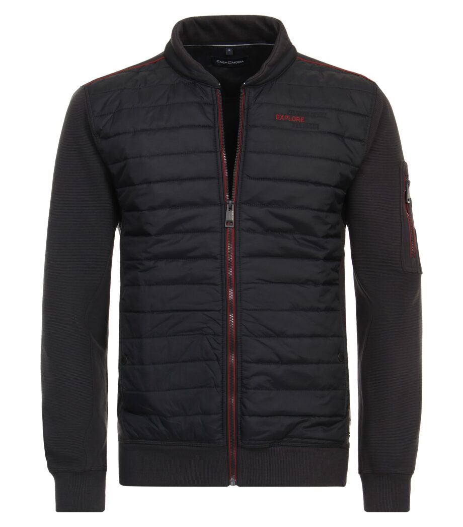 CASAMODA Men Sweatjacke Materialmix