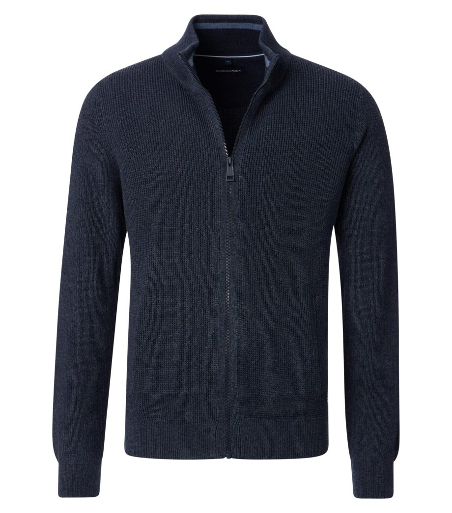 CASAMODA Herren Strickjacke mit Reißverschluss WINTERSALE
