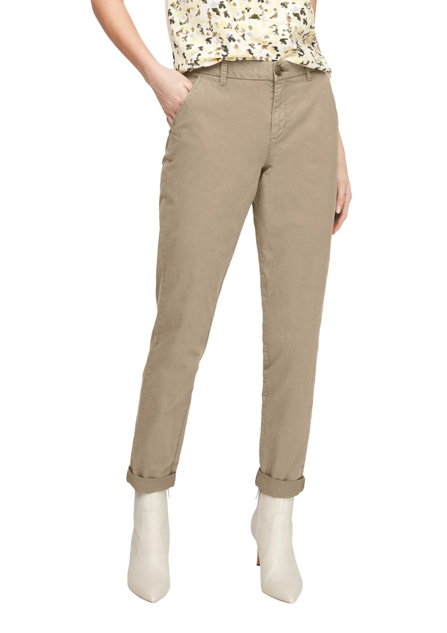 S. OLIVER Regular Fit Stretch-Chino