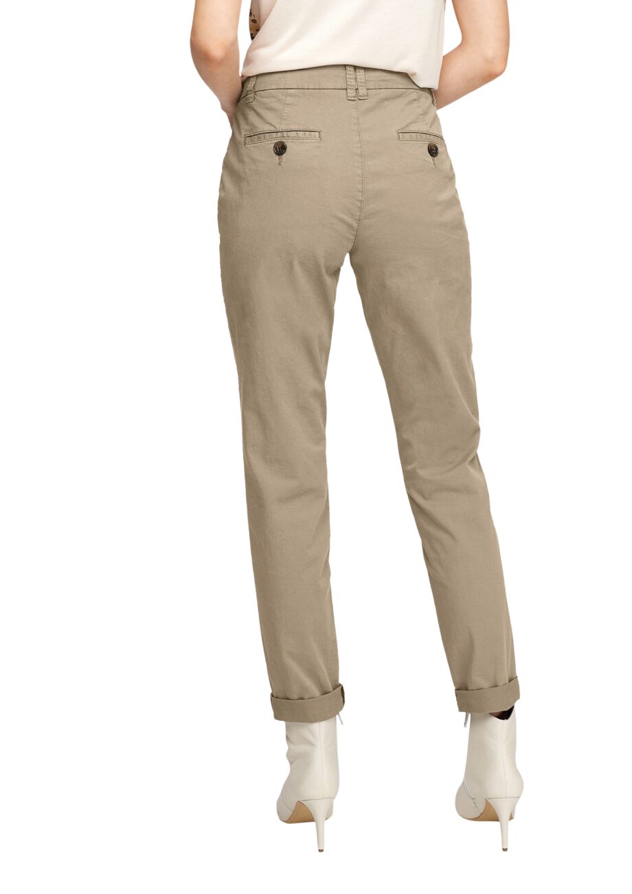 S. OLIVER Regular Fit Stretch-Chino