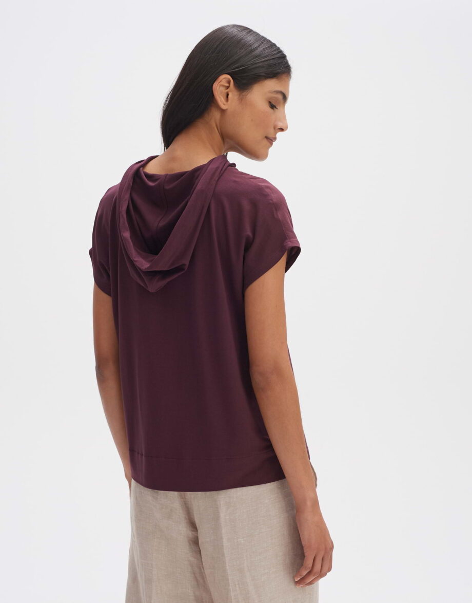OPUS Damenshirt mit Kapuze Slowino